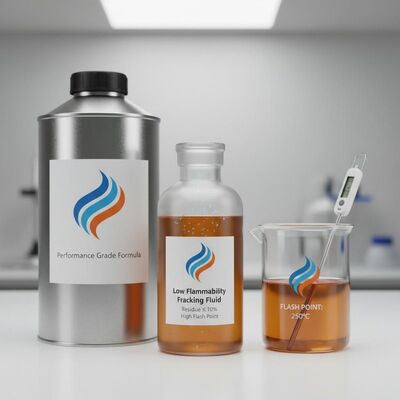 معدل قابل للغسل فوق 90 بالمائة سائل تحفيز الآبار يتميز بوجود بقايا منخفضة وتوافق عالي مع سوائل الخزان